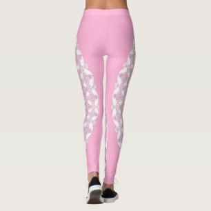 Rosa ros Tristyns Mandala Leggings