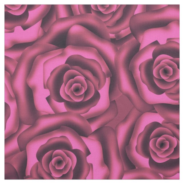Rosa ros tyg (Provkarta)