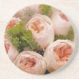 Rosa ros underlägg sandsten