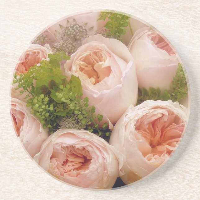 Rosa ros underlägg sandsten (Framsidan)