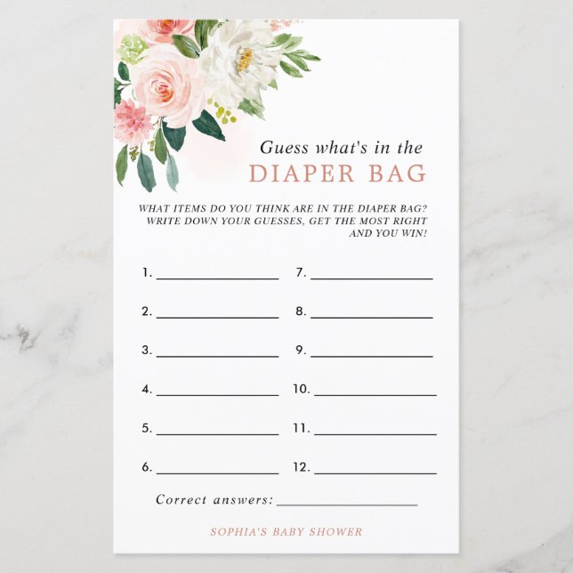 Rosa ros vad som finns i dagboksspelet Dold Bag Sh (Framsida)