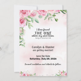 Rosa ros & verse spara datumet