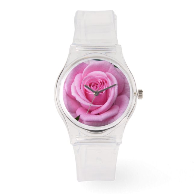 Rosa ros Watch Romantic Ro Wrist Watch Rosa Armbandsur (Framsida)