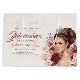 Rosa Rosa Elegant Quinceañera