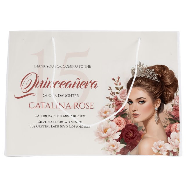 Rosa Rosa Elegant Quinceañera (Framsidan)