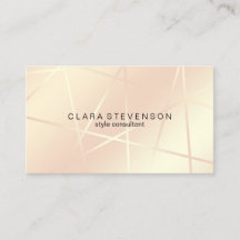 Rosa rosa geometrisk stilkonsulent för guld & för