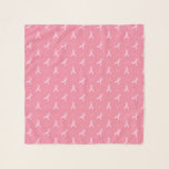 Rosa Rosa om bröstcancermedvetenhet Ribbon Mönster Sjal<br><div class="desc">Rosa Rosa om bröstcancermedvetenhet Ribbon Mönster Scarf</div>