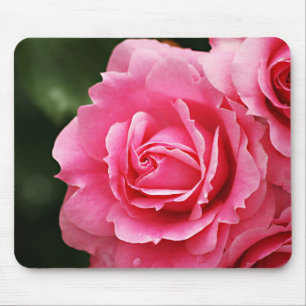 Rosa rosblommablom musmatta