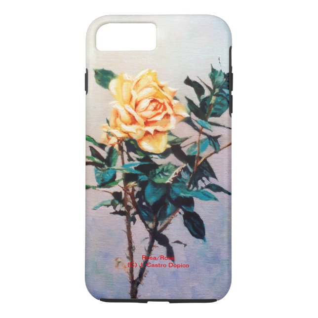Rosa/Rose Case-Mate iPhone Skal (Baksida)