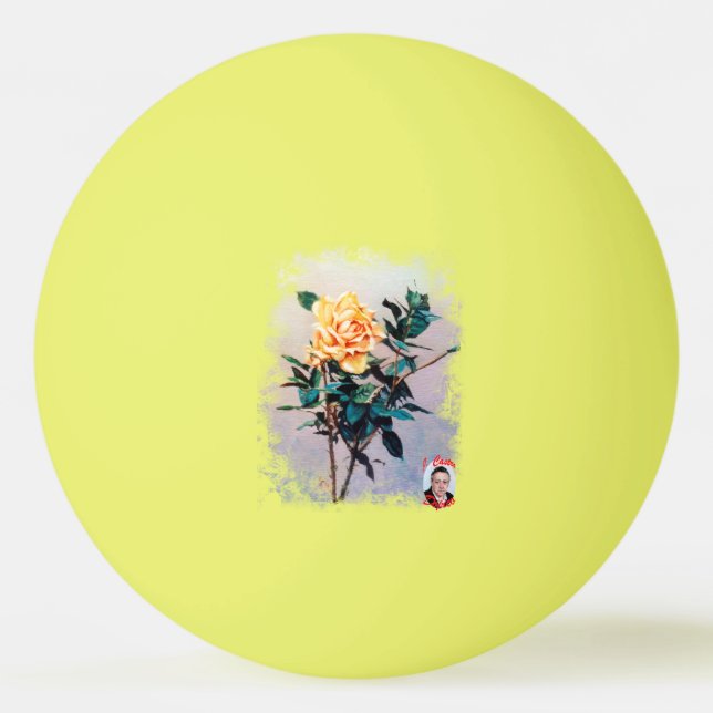 Rosa/Rose Pingisboll (Framsidan)