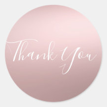 Rosa Roséguld Glänsande Metallisk Glam Favor