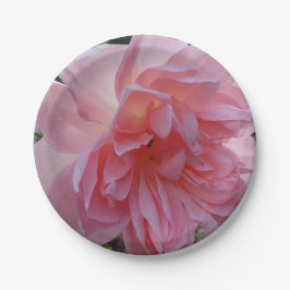 Rosa rosepappersskålar för din fest eller ditt eve