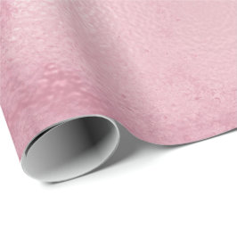 Rosa RosePastel Candy Molten Marble Glass Abstrakt Presentpapper