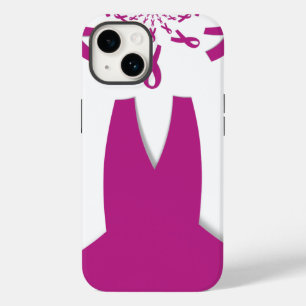 Rosa Rosett band Breast Cancer Awareness Art Print