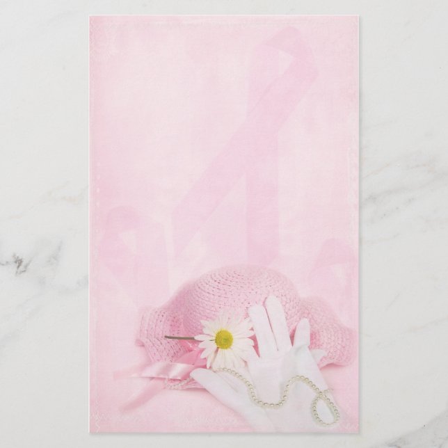 Rosa Rosett band Brevpapper (Framsida)