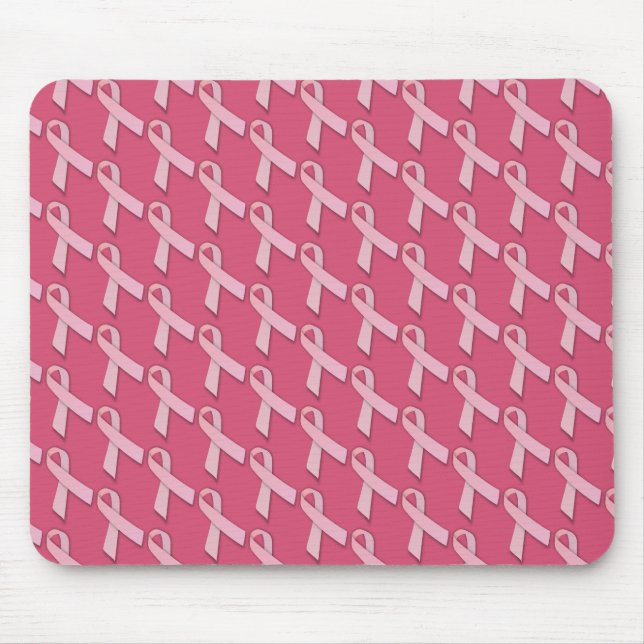 Rosa Rosett band Tiled Mönster Musmatta (Framsidan)