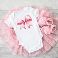 Rosa rosett Förförisk baby shower monogram