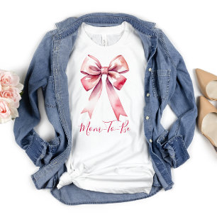 Rosa rosett Kokett blivande mamma  T Shirt
