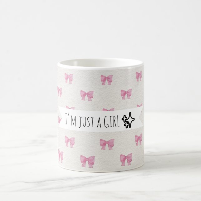 Rosa rosett-mugg kaffemugg (Center)