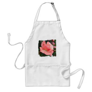 Rosa rosförkläde förkläde