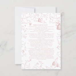 rosa rosh Hashanah 2023 Inbjudningar