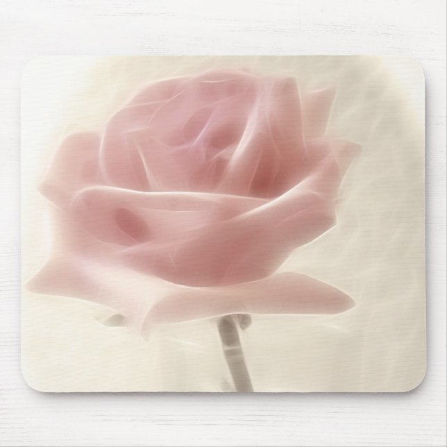 Rosa rosintryck musmatta (Framsidan)