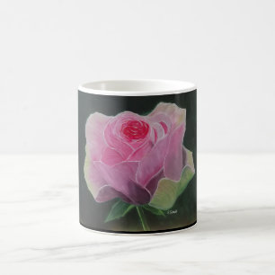 Rosa roskaffemugg kaffemugg