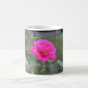 Rosa rosmugg kaffemugg