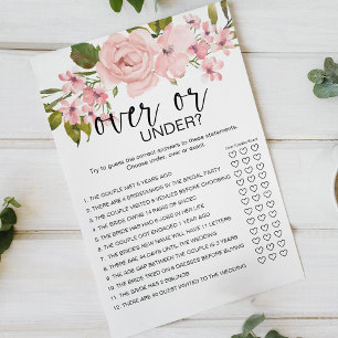 Rosa rosor Blommigt spel Slut eller Under flygblad