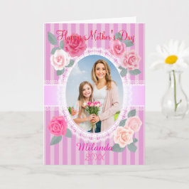 Rosa rosor Glad mors dag Kort