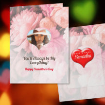 Rosa rosor & infogad bild hjärta Alla hjärtans dag