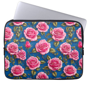 Rosa rosor laptop fodral