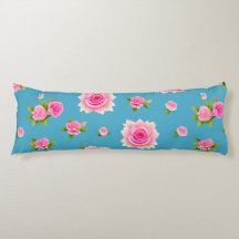 Rosa rosor på en blå bakgrund