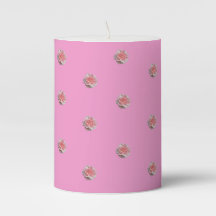 Rosa rosor på rosa