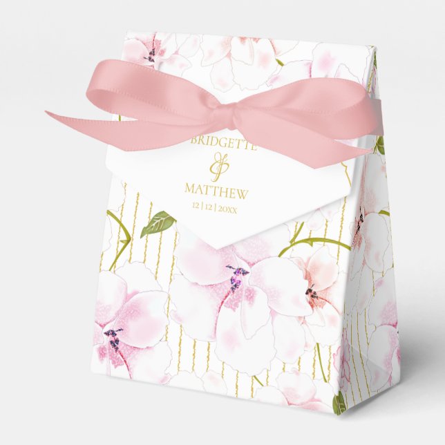 Rosa rosor Personlig  Presentaskar (Framsidan Sidan)