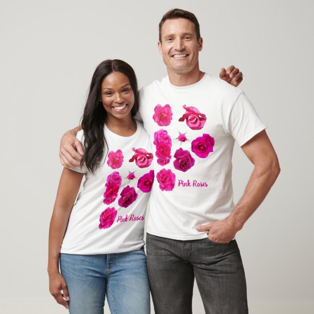 Rosa Rosor T-Shirt (Unisex)
