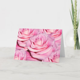 Rosa rosor tackkort