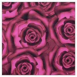 Rosa rosor tyg