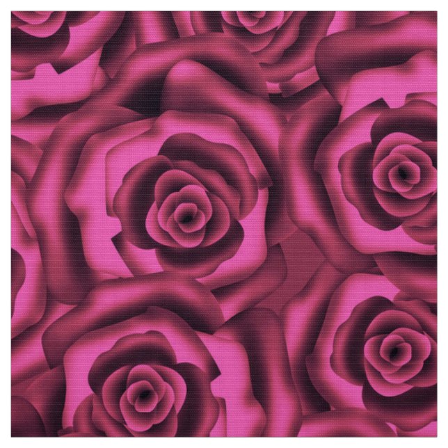 Rosa rosor tyg (Provkarta)