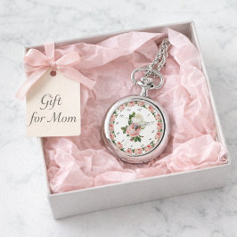 Rosa rosor Vintage Botanisk eWatch Klocka