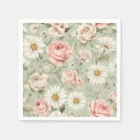 Rosa rosor Vita prästkragar Blommig 