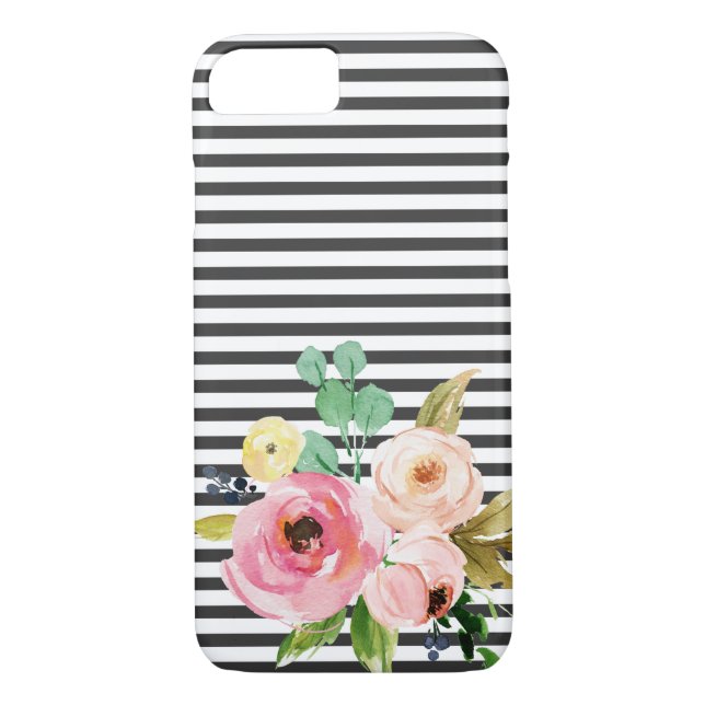 Rosa rossvartrand Case-Mate iPhone skal (Baksida)