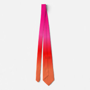 Rosa-, rött- och Orange-övertoningstips Slips