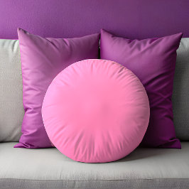 Rosa Round Pillow Rund Kudde