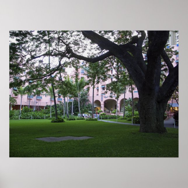 ROSA ROYAL HAWAIIAN HOTEL POSTER (Framsidan)