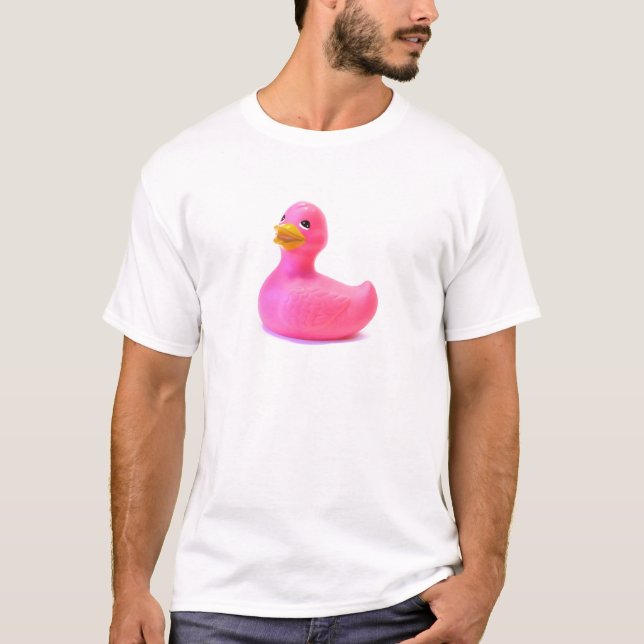 Rosa Rubber Anka Tee Shirt (Framsida)