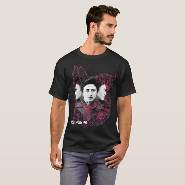 Rosa Rubra 3D T Shirt (Hel framsida)