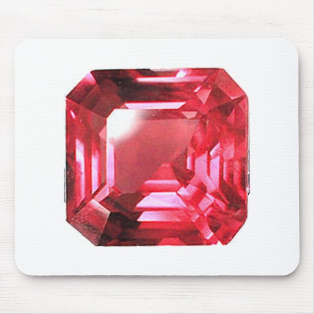 Rosa Ruby Gemstone Musmatta (Framsidan)