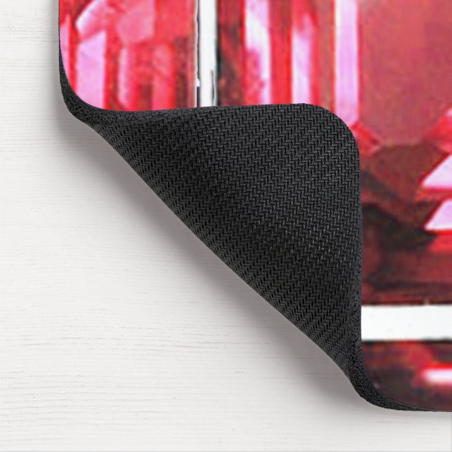 Rosa Ruby Gemstone Musmatta (Hörn)