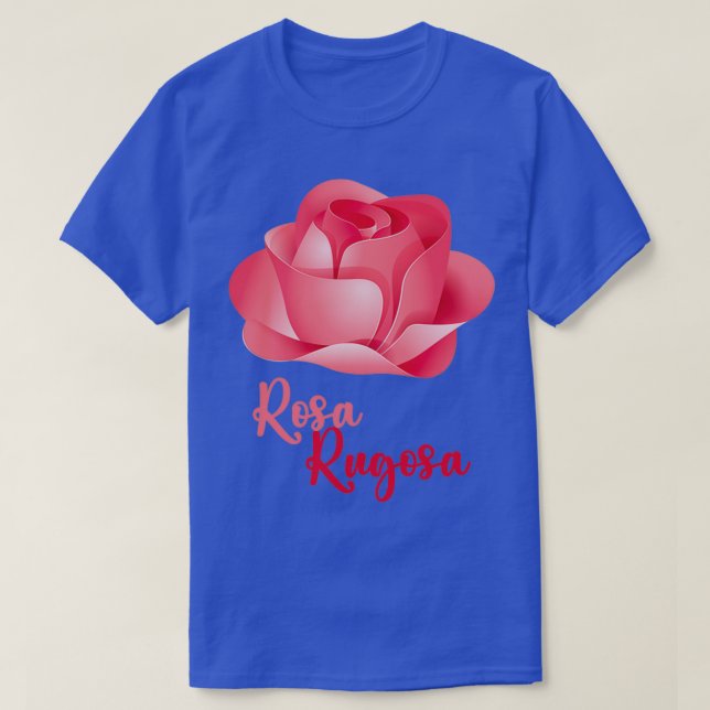 Rosa Rugosa T Shirt (Design framsida)